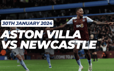 Aston Villa vs Newcastle 30th January