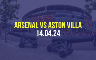 Arsenal vs Aston Villa 14th April