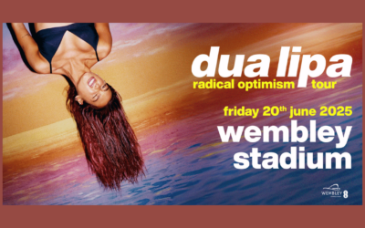 Dua Lipa at Wembley Stadium